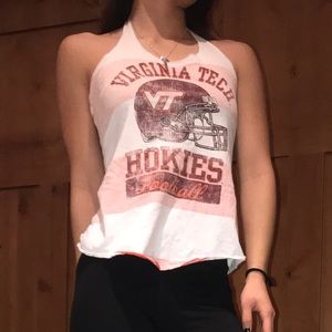 Virginia Tech Hokies FootBall Halter Top